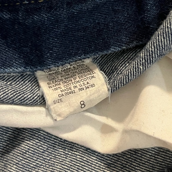 Lee denim skirt medium wash - Picture 7 of 7